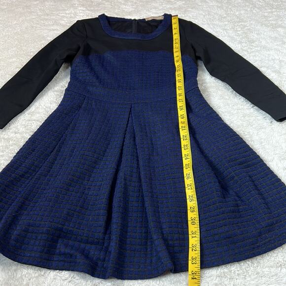 Blue check fit and flare dress, size small - Picture 4 of 9